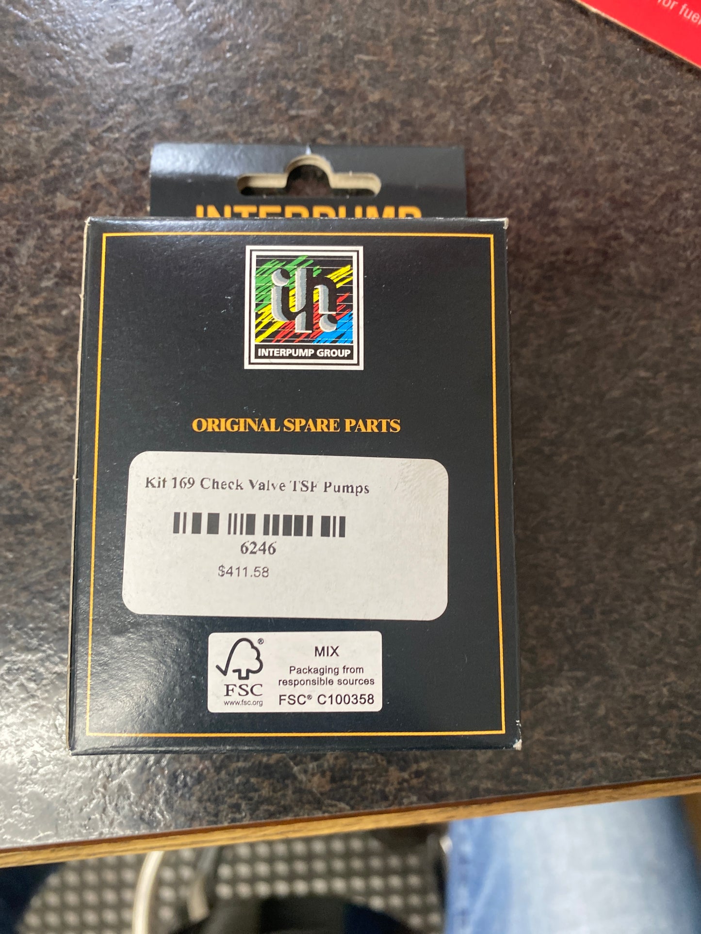 Baren-KIT 169 CHECK VALVE TSF PUMPS