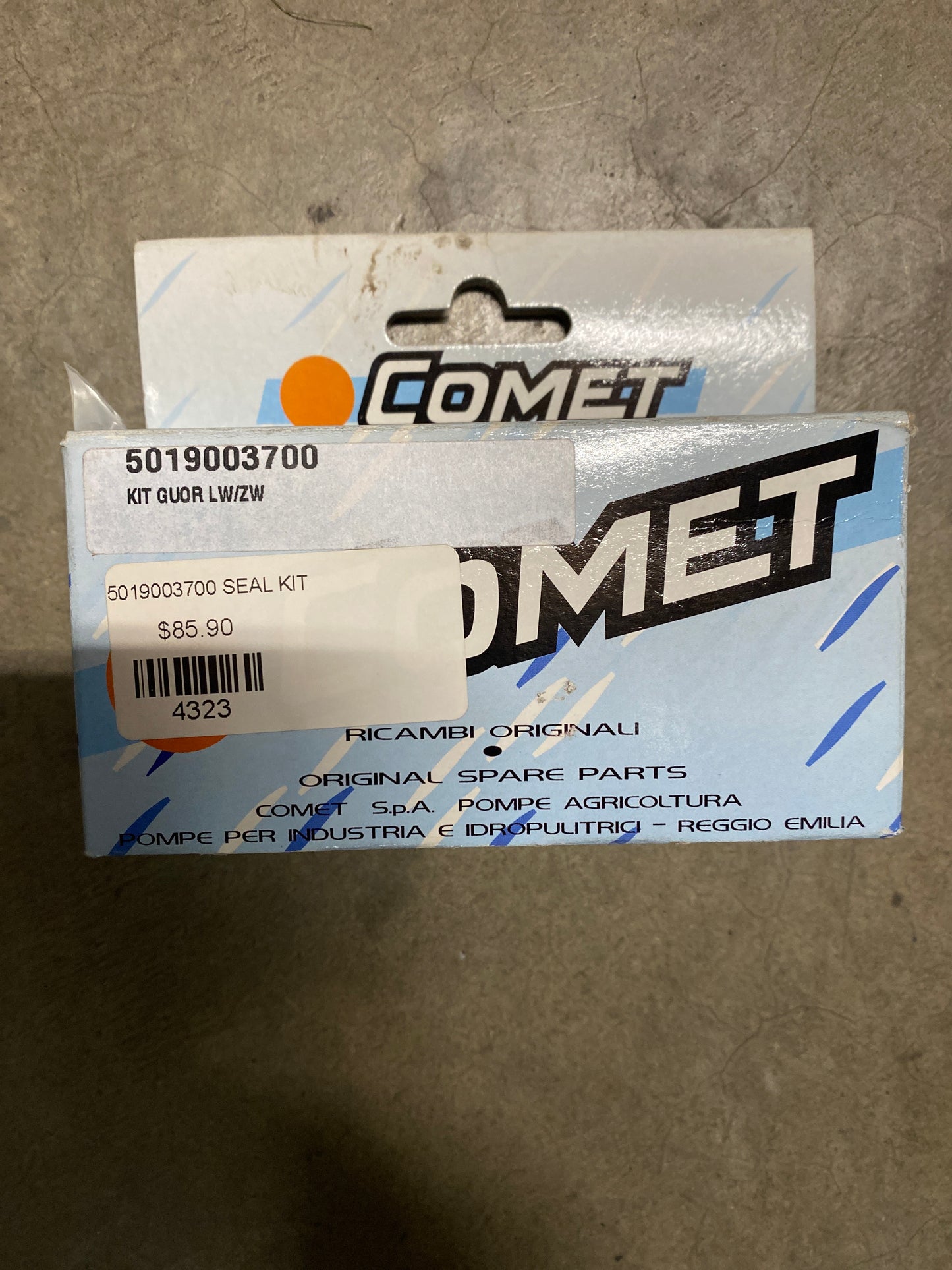 Baren-5019.0037.00 KIT H.P. SEAL KIT 18mm