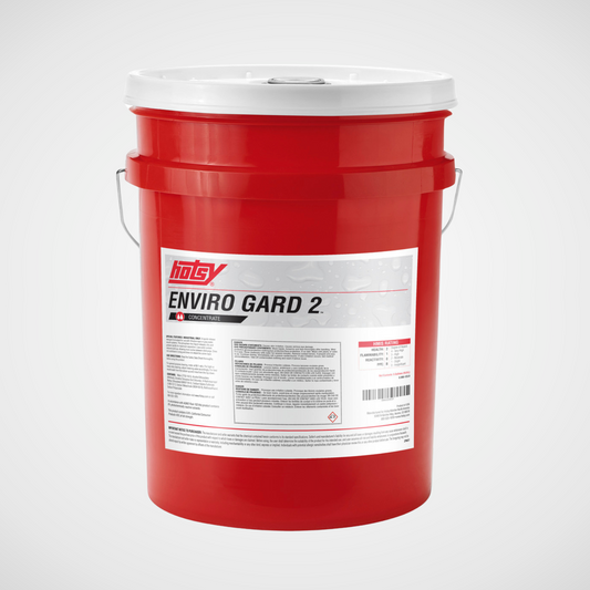 Enviro Gard 2 Detergent in a red 5 gallon bucket from hotsy
