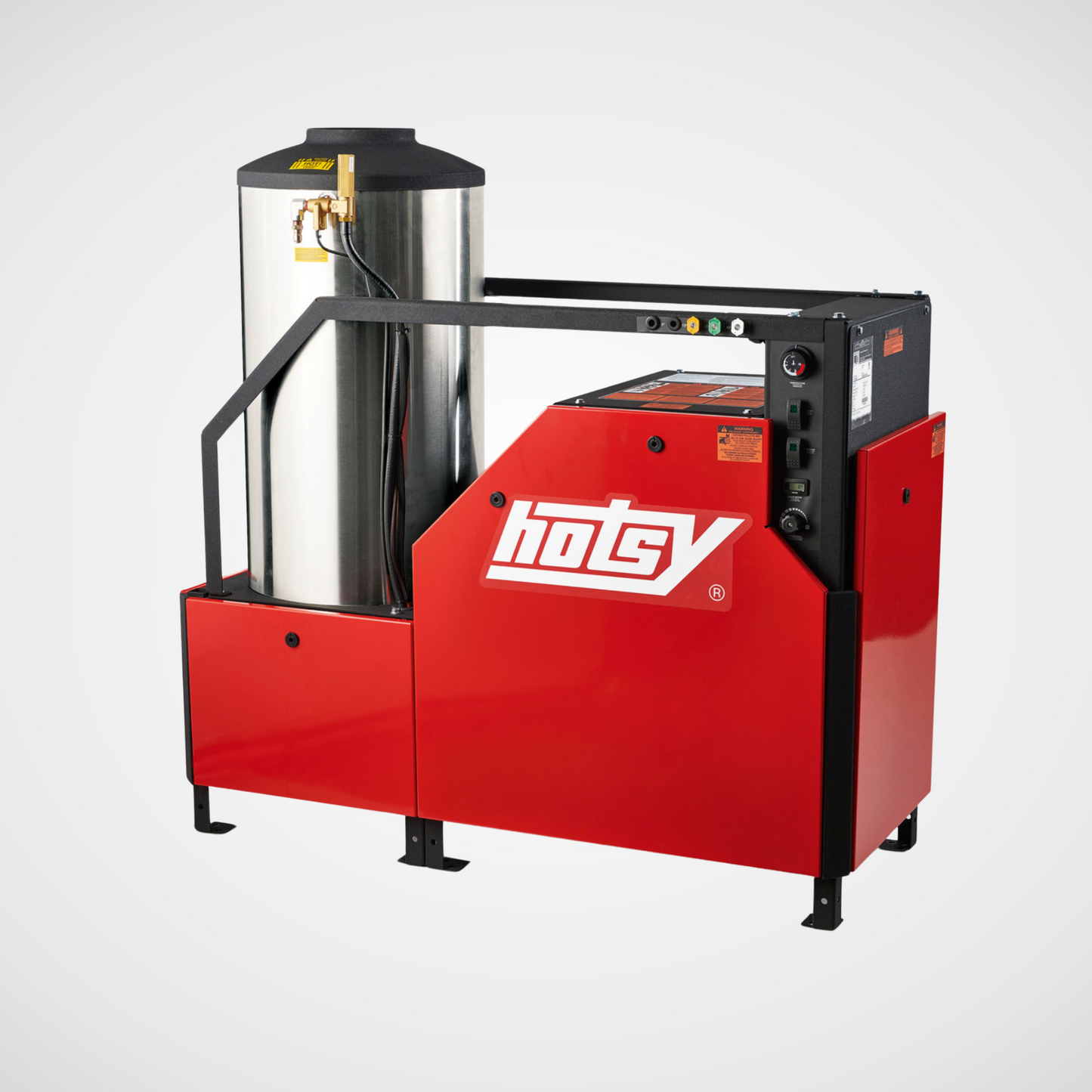 900/1400 Series of electric powered stationary hot water pressure washer