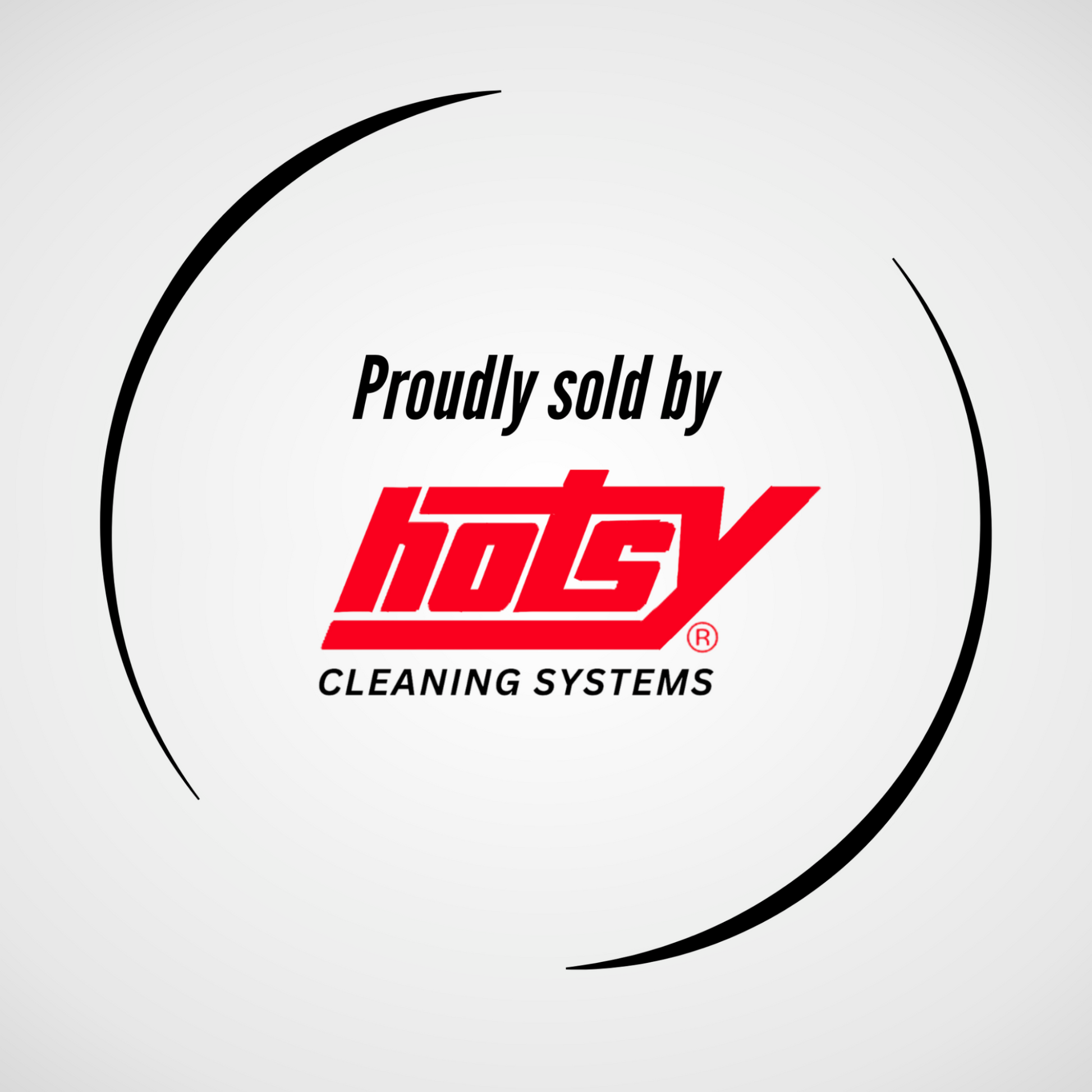 IMAGE SHOWING THE MIDWEST AND CENTRAL CLEANING SYSTEMS HOTSY LOGO THE THE PHRASE, PROUDLY SOLD BY