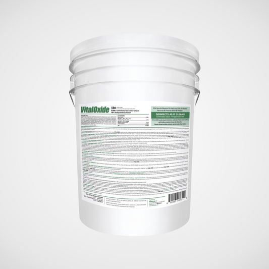 Vital Oxide five gallon white bucket