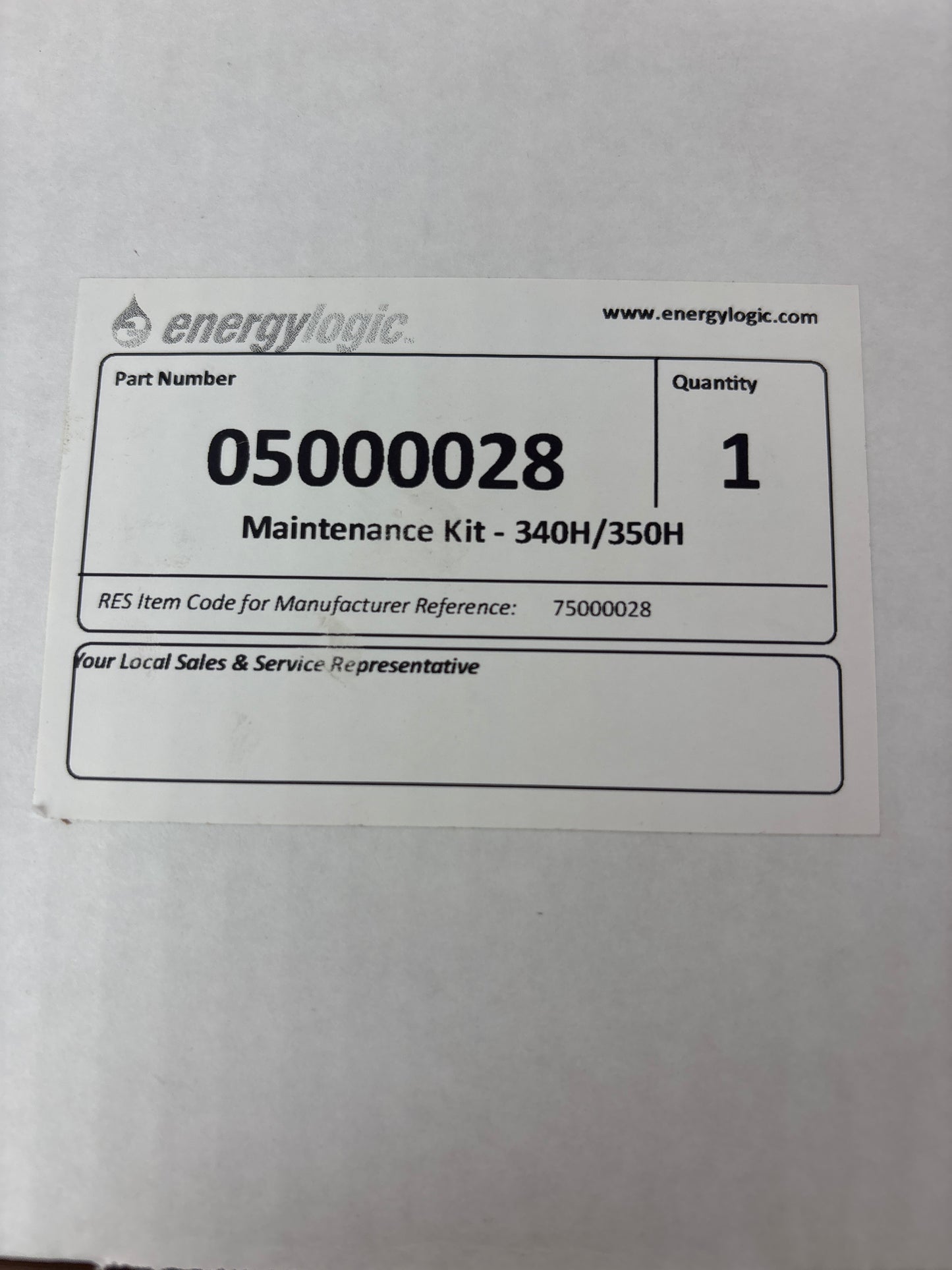 Maintenance Kit 340H/350H