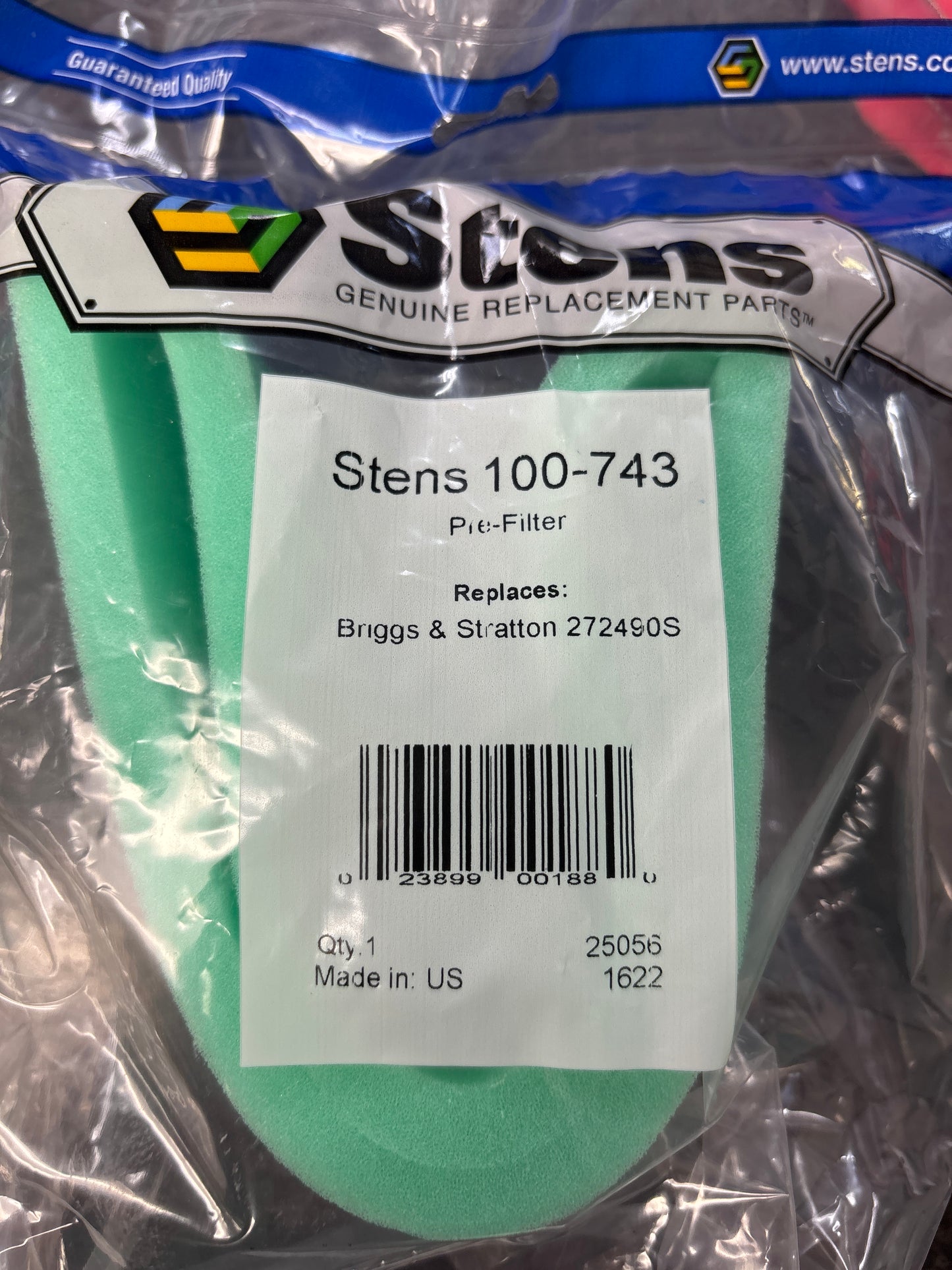 Stens Pre-Filter B&S