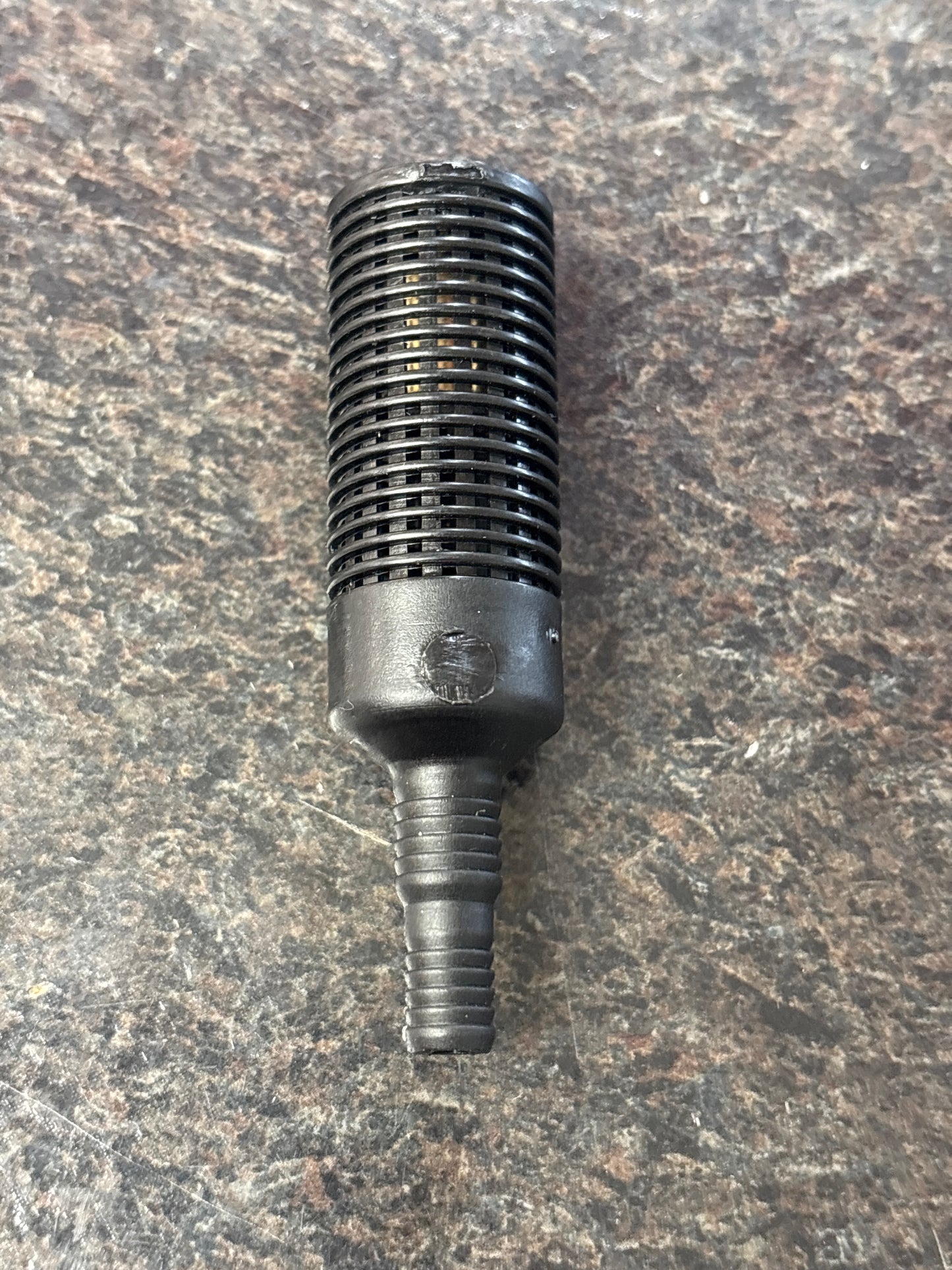 Baren-WEIGHTED PLASTIC CHEMICAL STRAINER W/CHECK VALVE