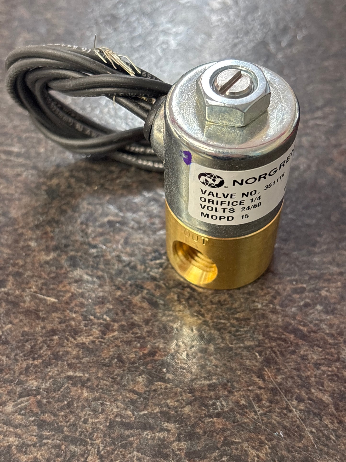 Valve, 1/4Np 24V Nc Solenoid (921450)