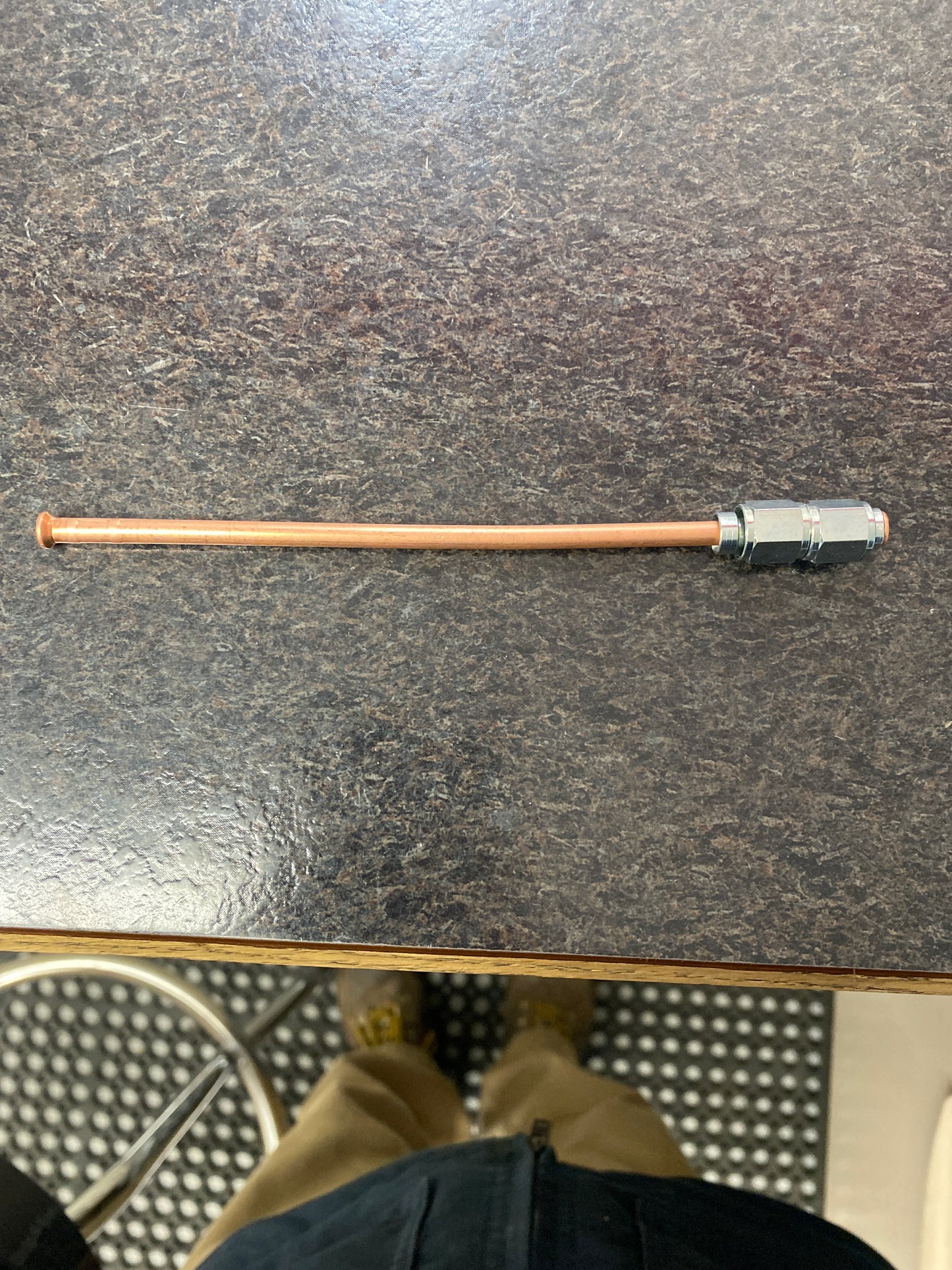 Baren-FUEL LINE ASSY. 3/16" OD X 6 1/2"