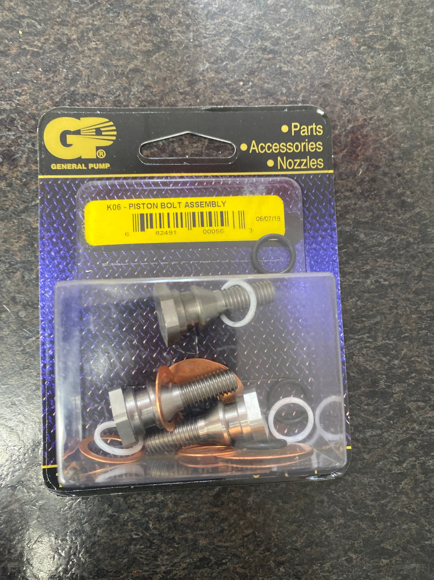 Baren-KIT 06 PISTON BOLT ASSY