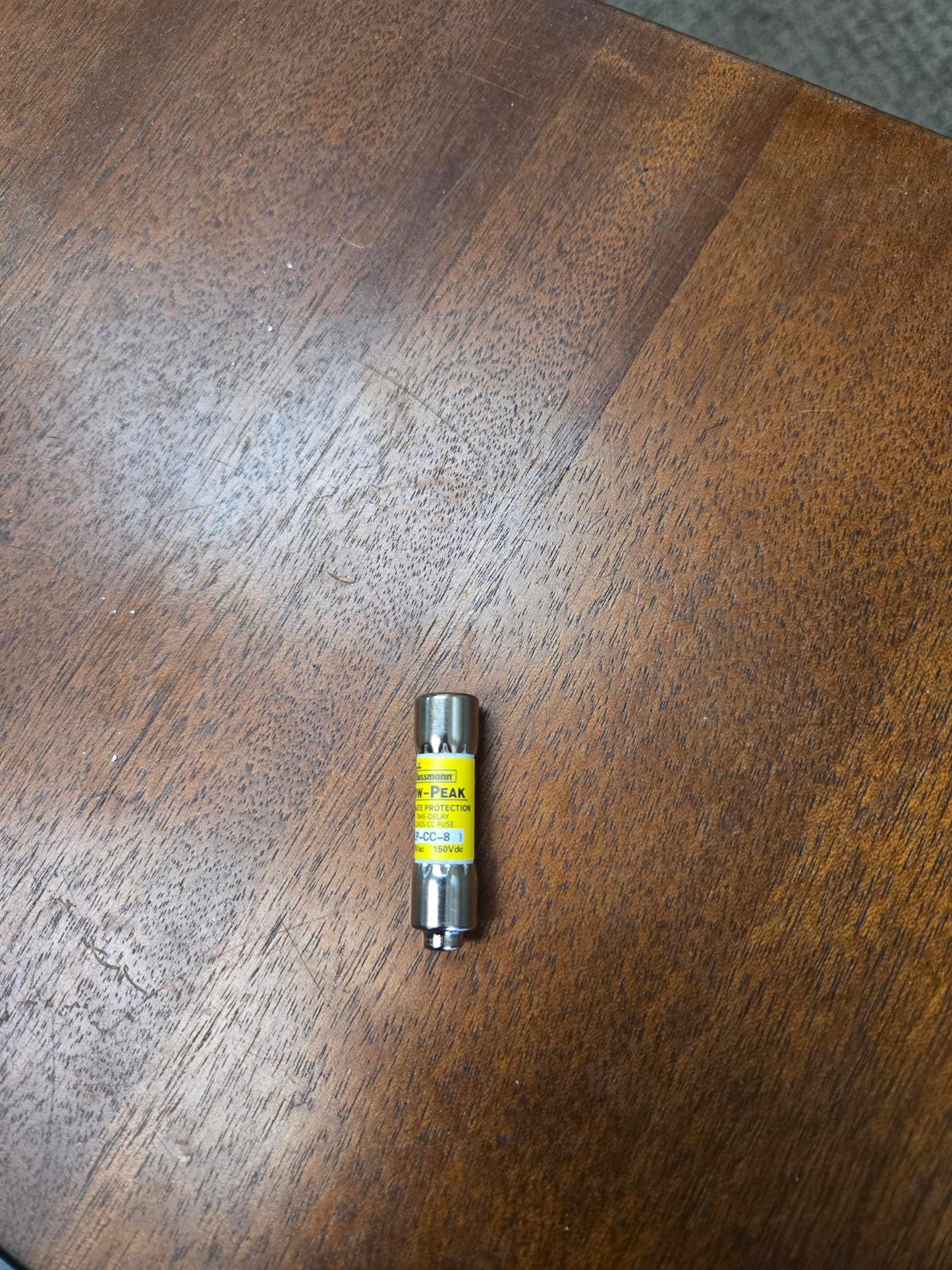 Fuse -Class Cc 8 Amp