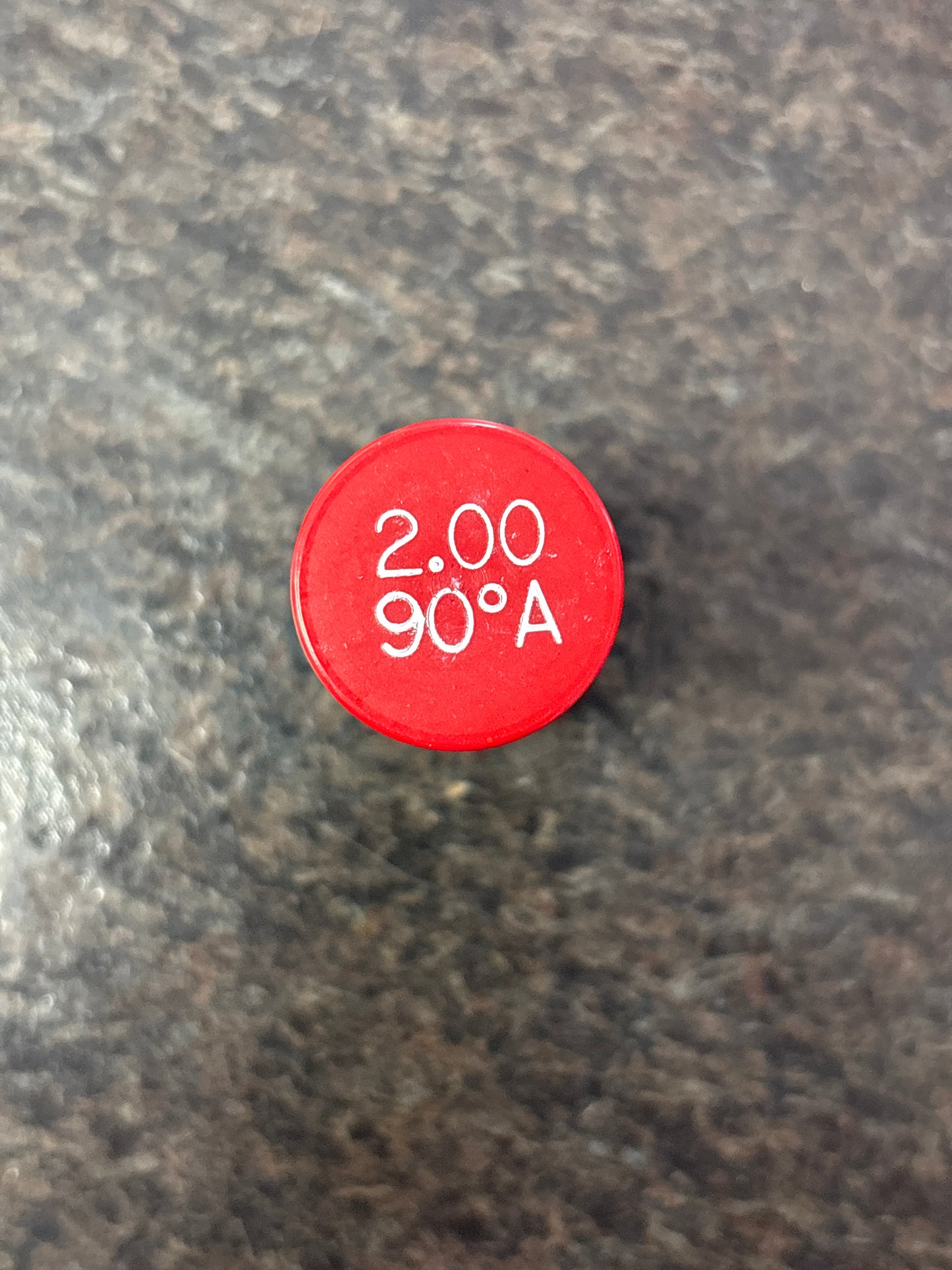 Baren-90A RED 2.00 GPH HOLLOW CONE NOZZLE