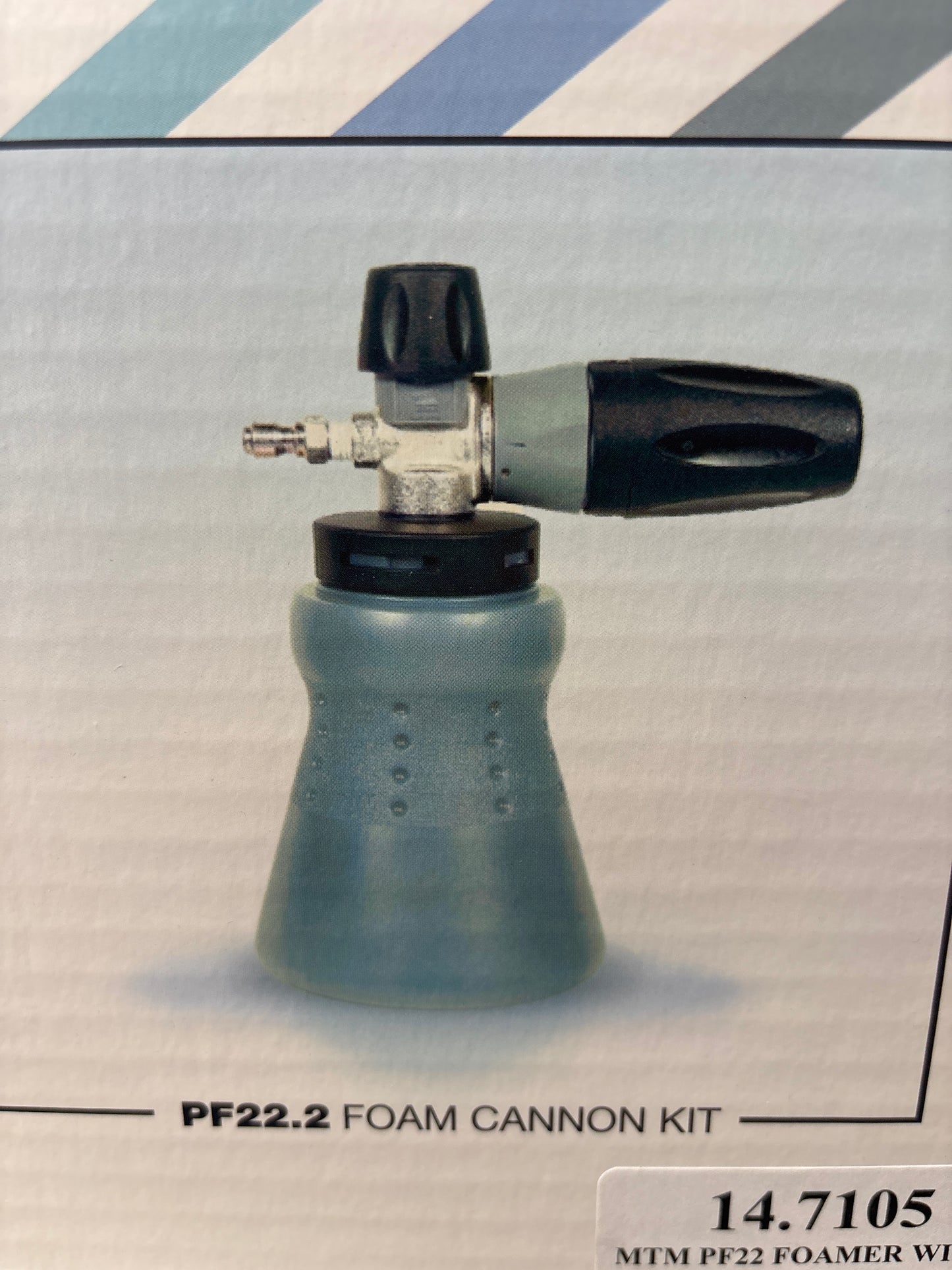 MTM PF22 FOAMER WITH SS PLUG