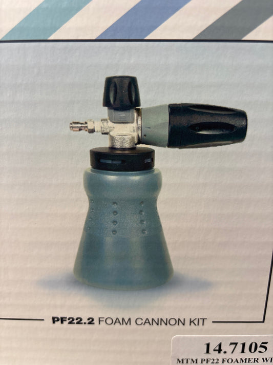 MTM PF22 FOAMER WITH SS PLUG