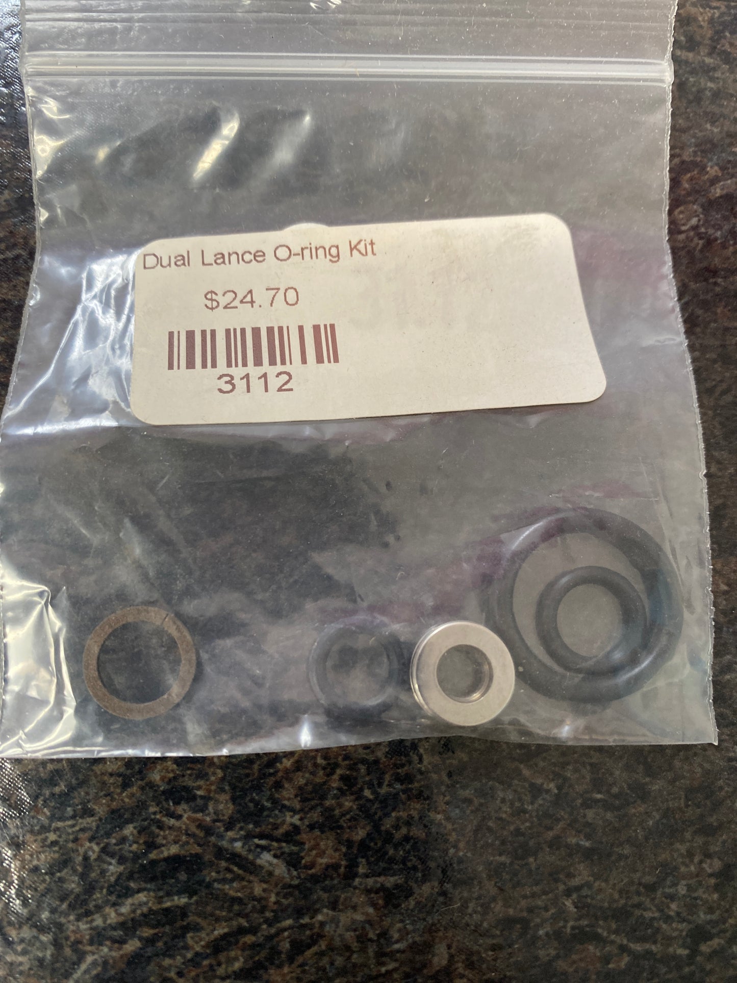 Baren-ZZDBL HD DUAL LANCE O-RING & SEAT KIT
