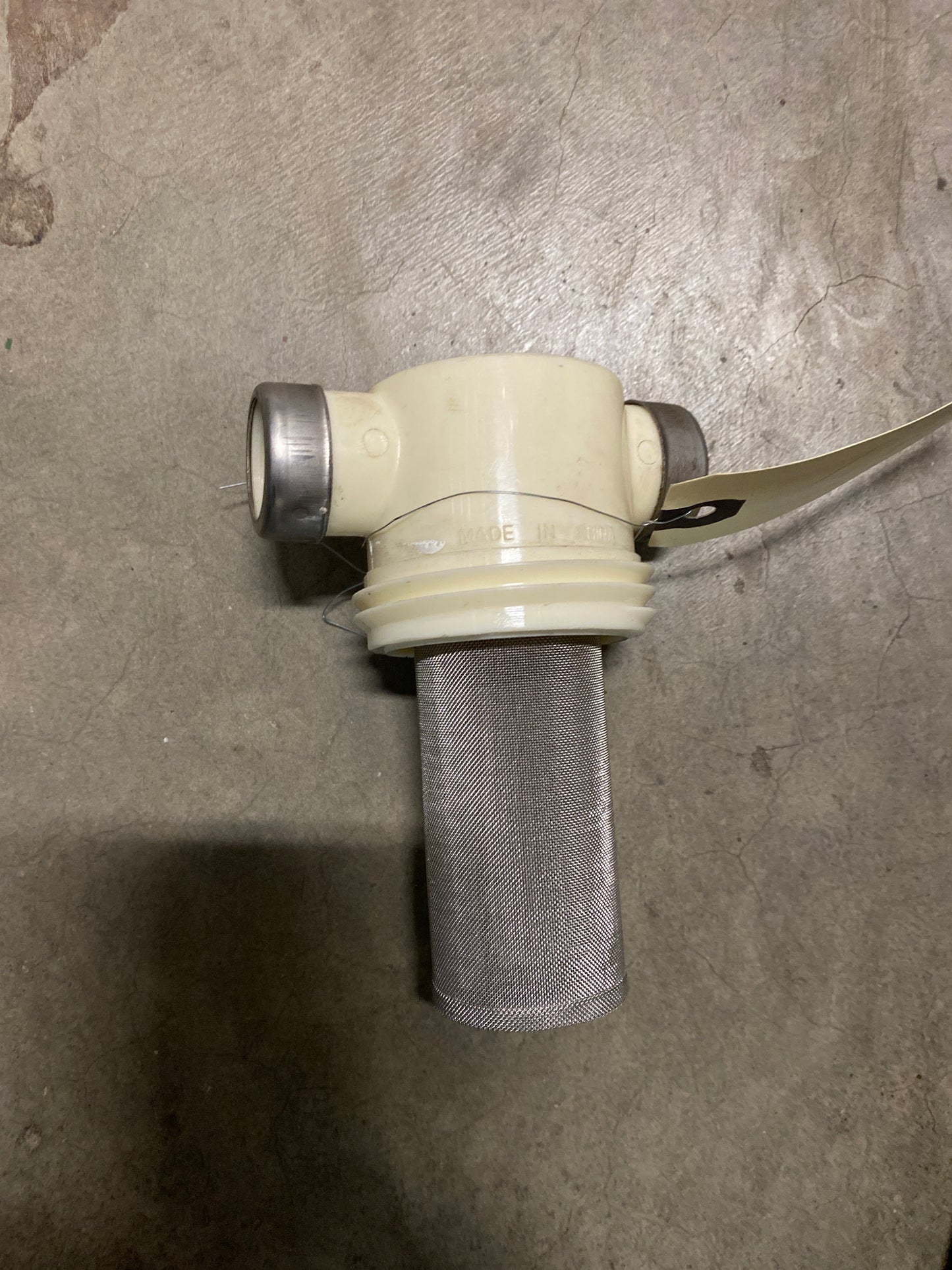 Baren-CLEAR BOWL WATER FILTER 1/2" FPT 50 MESH