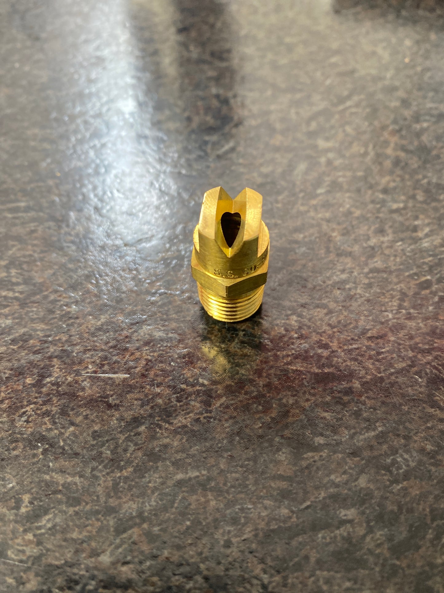 Baren-BRASS 1/4 VEEJET 6560 SOAPER NOZZLE