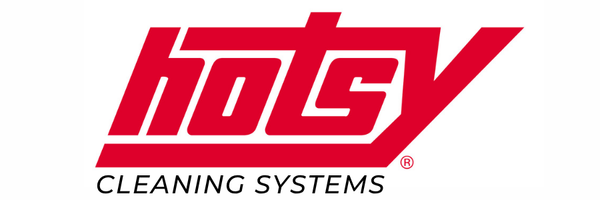 Call Hotsy Logo in red and black