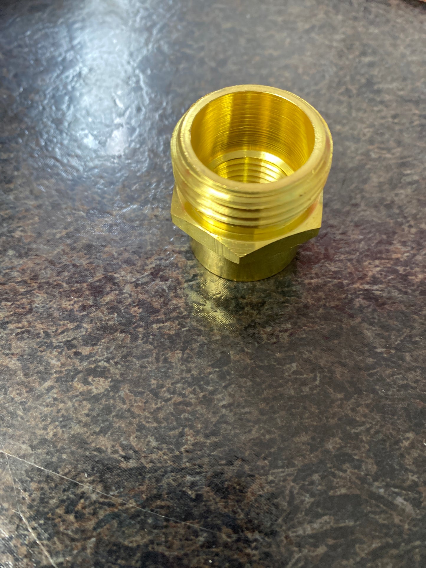 Baren-3/4 MALE GARDEN HOSE X 1/2 FPT