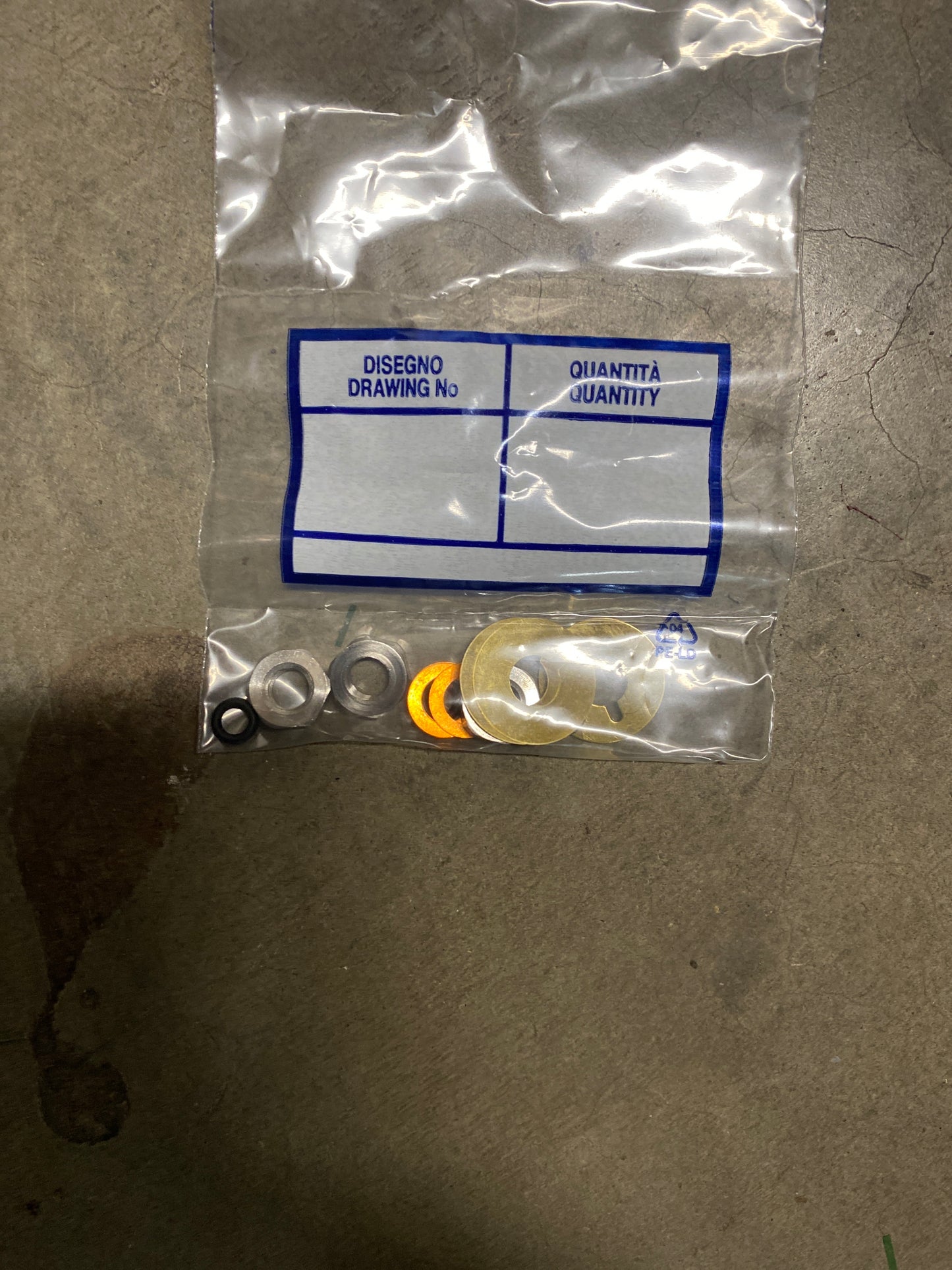 Baren-KIT 2544 PISTON 15mm XM XMA XMV RRV