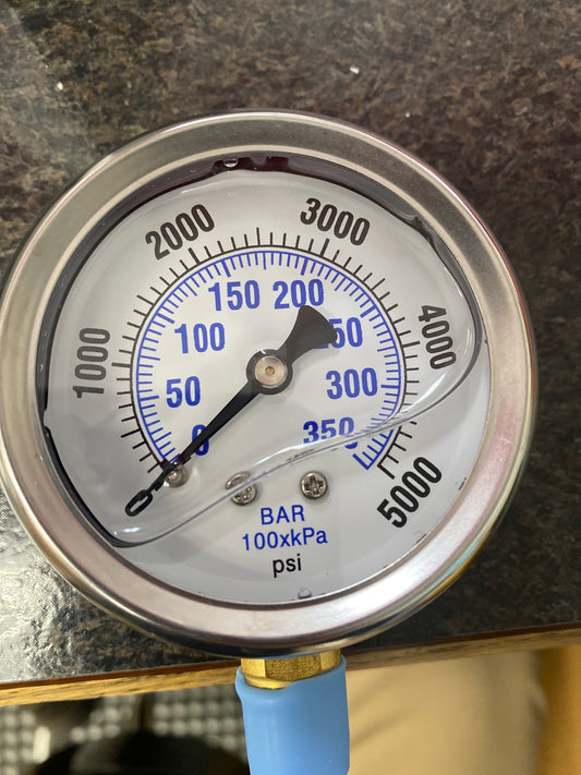 Baren-S.S. PRESSURE GAUGE 5000 PSI 1/4MPT