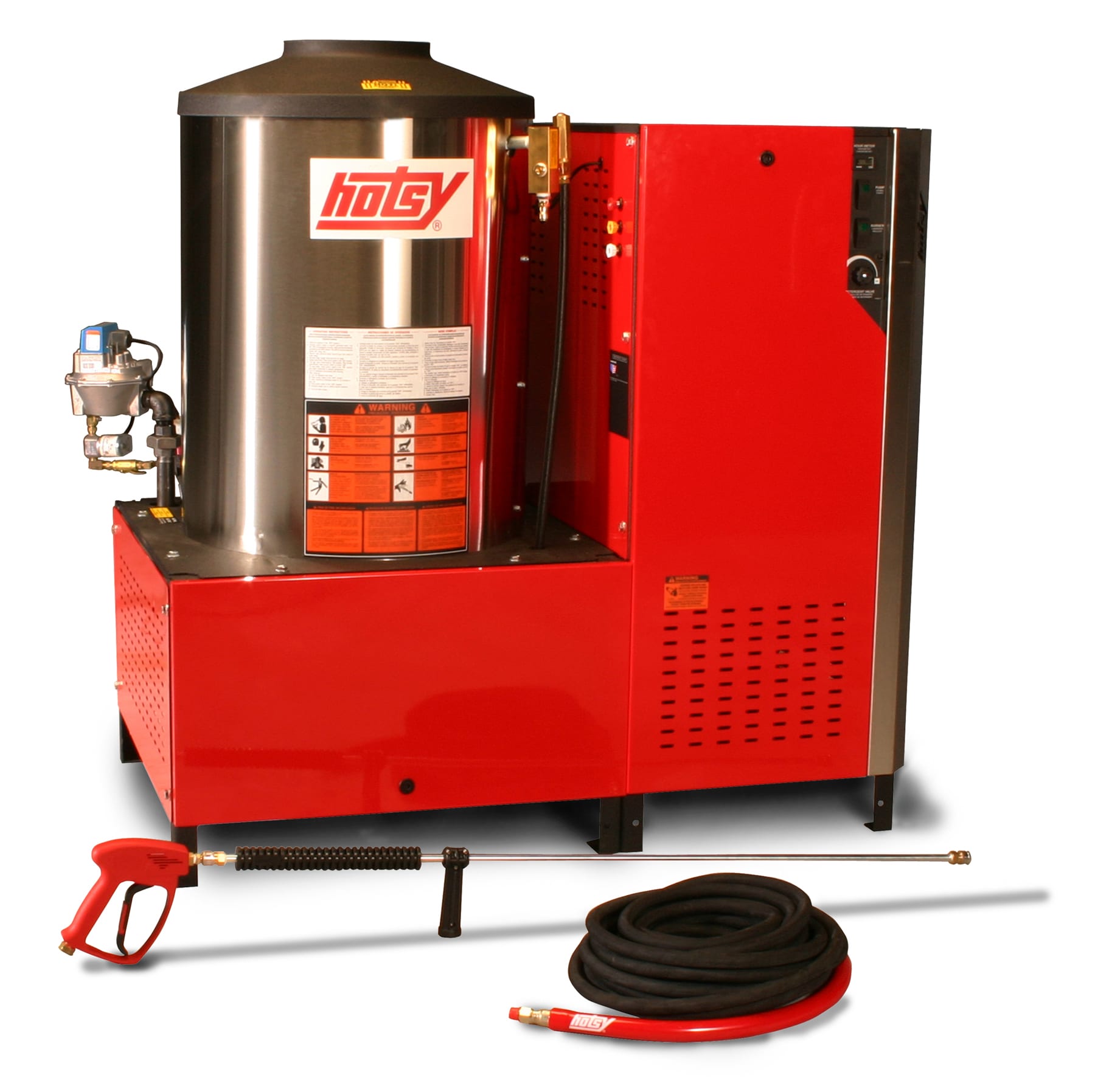 Hotsy 1800 series electric powered, stationary hot water pressure washer