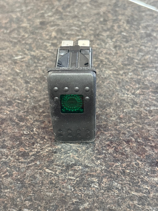 Switch, Rocker, 10A/250V-15A/125V, 24Vlt