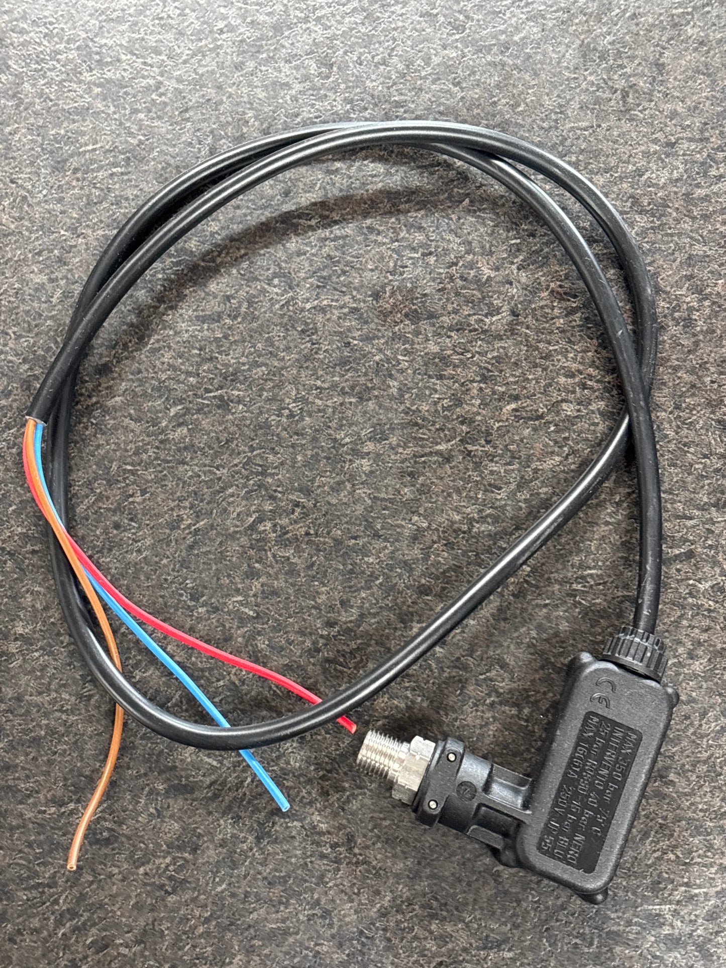 Baren PA PRESSURE SWITCH 1/4"MPT 15 AMP