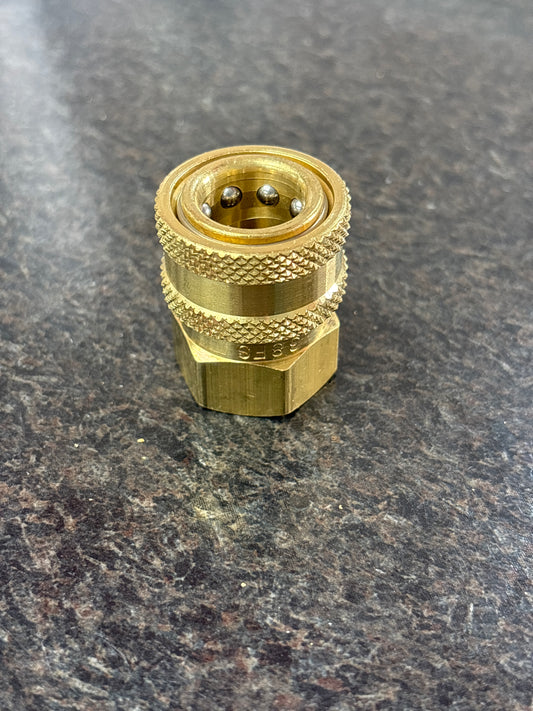 Baren FOSTER QC SOCKET 3/8" FPT BRASS Female Coupler