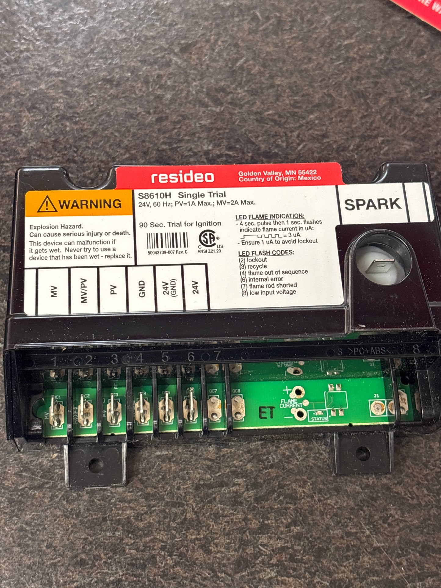 Module, Ignition, Electronic Honeywell