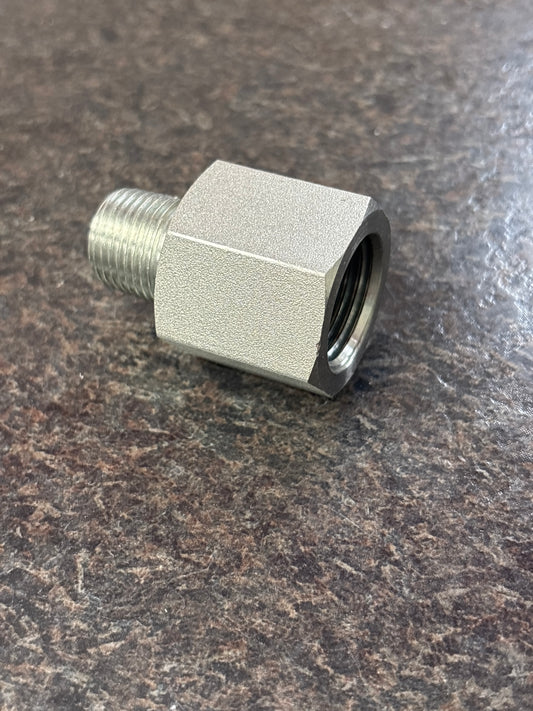 Baren STEEL ADAPTER 1/2 FPT X 3/8 MPT, 3000PSI