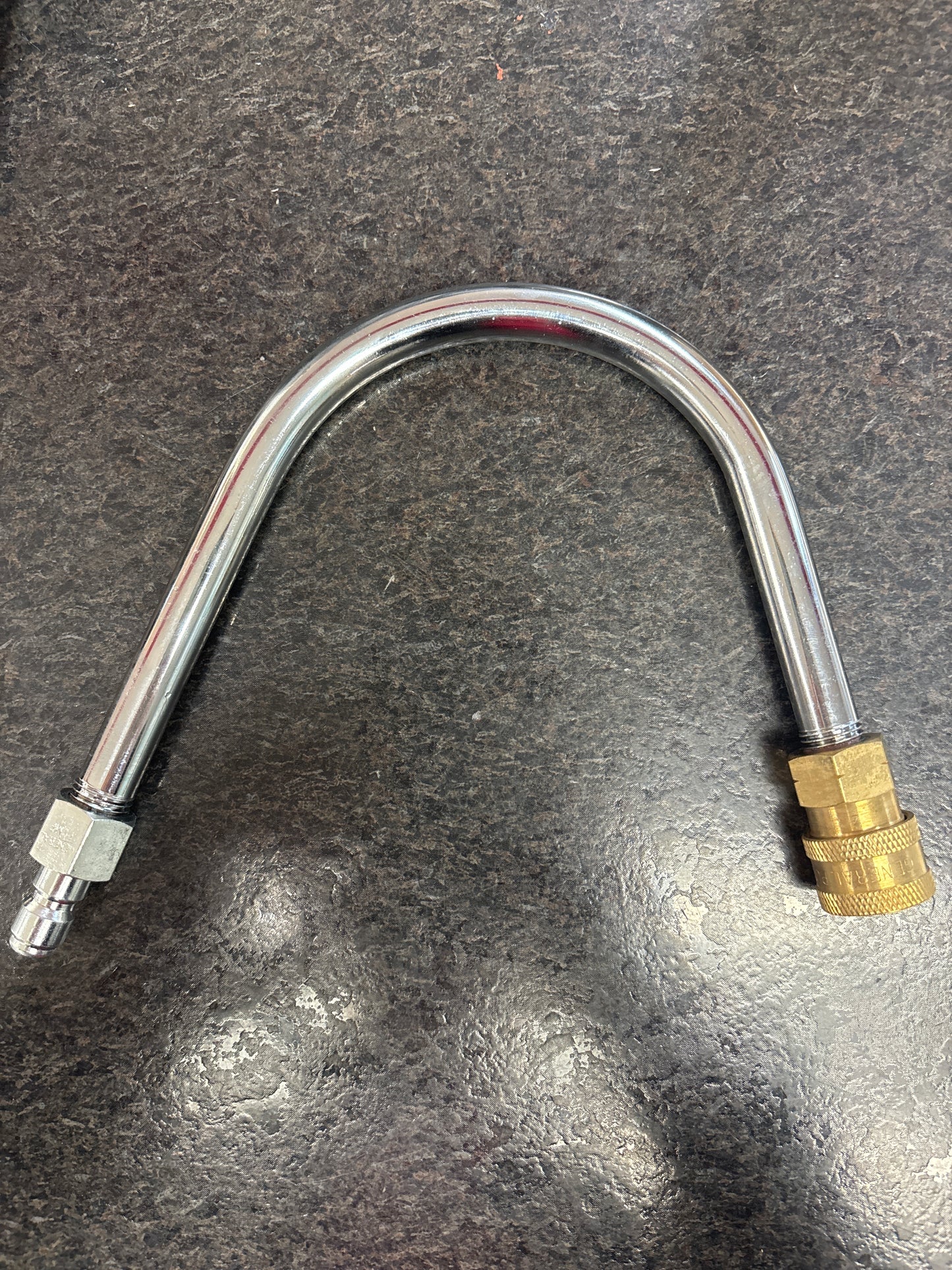 Baren-12" GUTTER CLEANER W/QC SOCKET & PLUG INSTALLED.