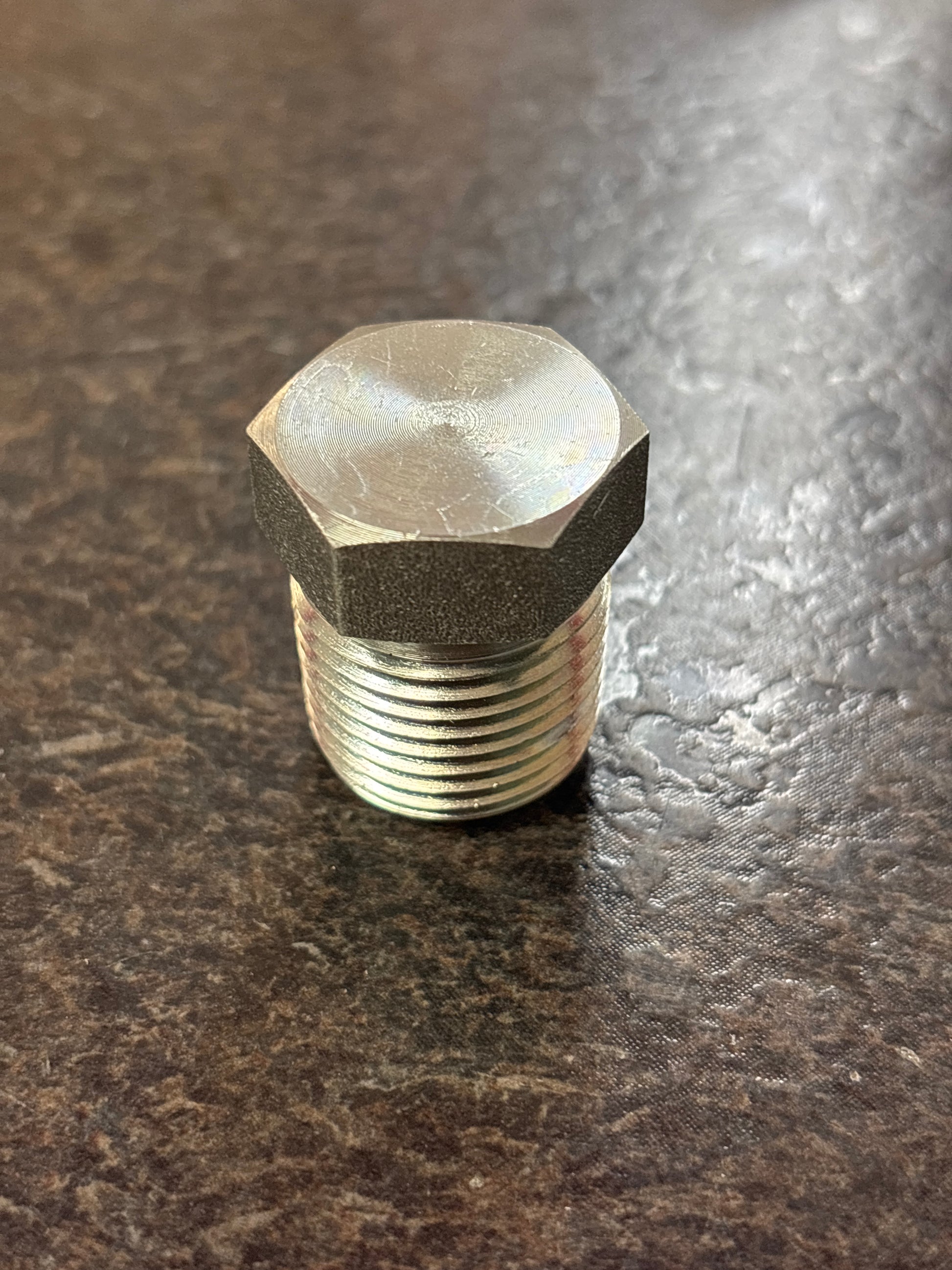 Baren STEEL HEX HEAD PLUG 1/2 MPT, 3000 PSI