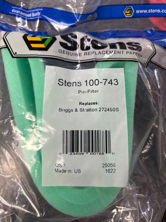 Stens Pre-Filter B&S
