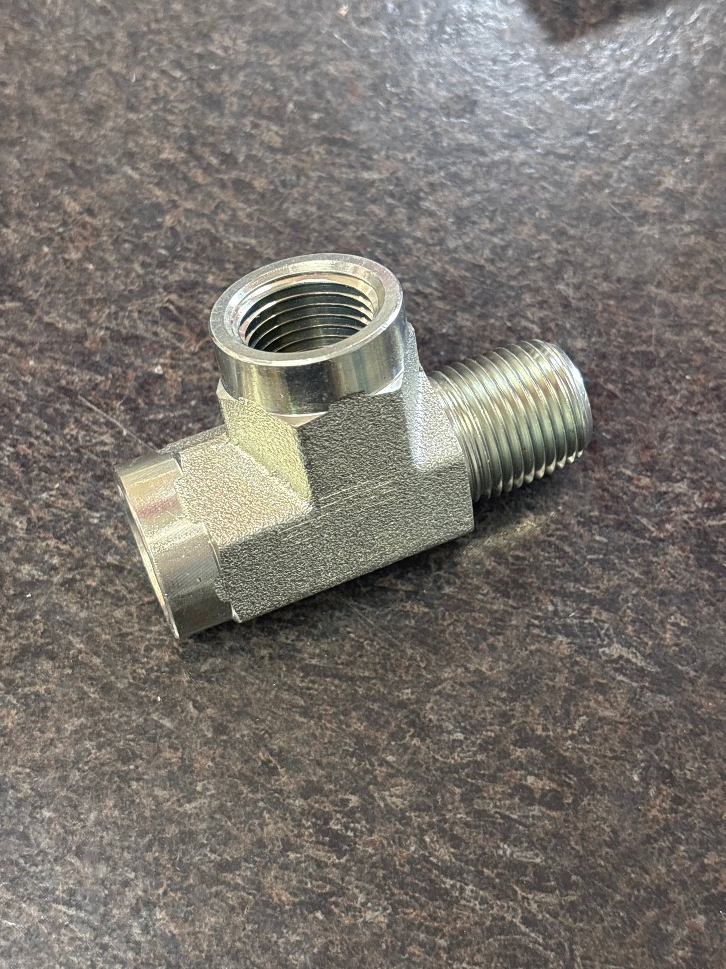 Baren STEEL STREET TEE 1/2FPTx1/2MPTx1/2FPT  3000 PSI